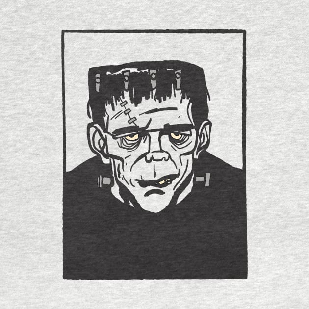 Frankenstein - Yeah I Know It's Actually Frankenstein's Monster by sombreroinc